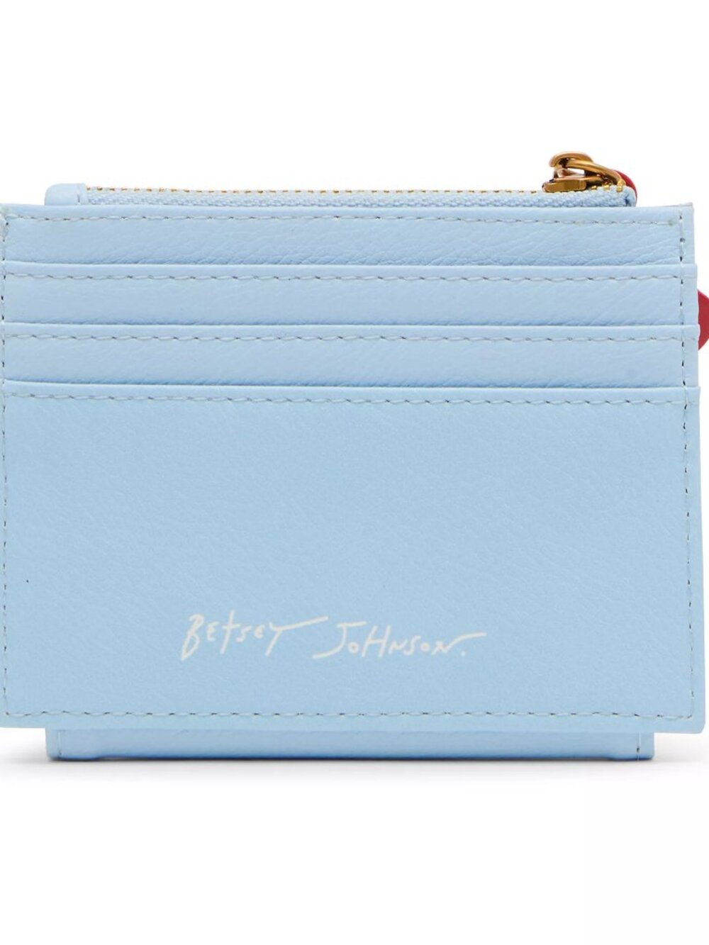 Betsey Johnson Kitsch Oh Buoy Bifold Wallet Blue NWT - Picture 4 of 7